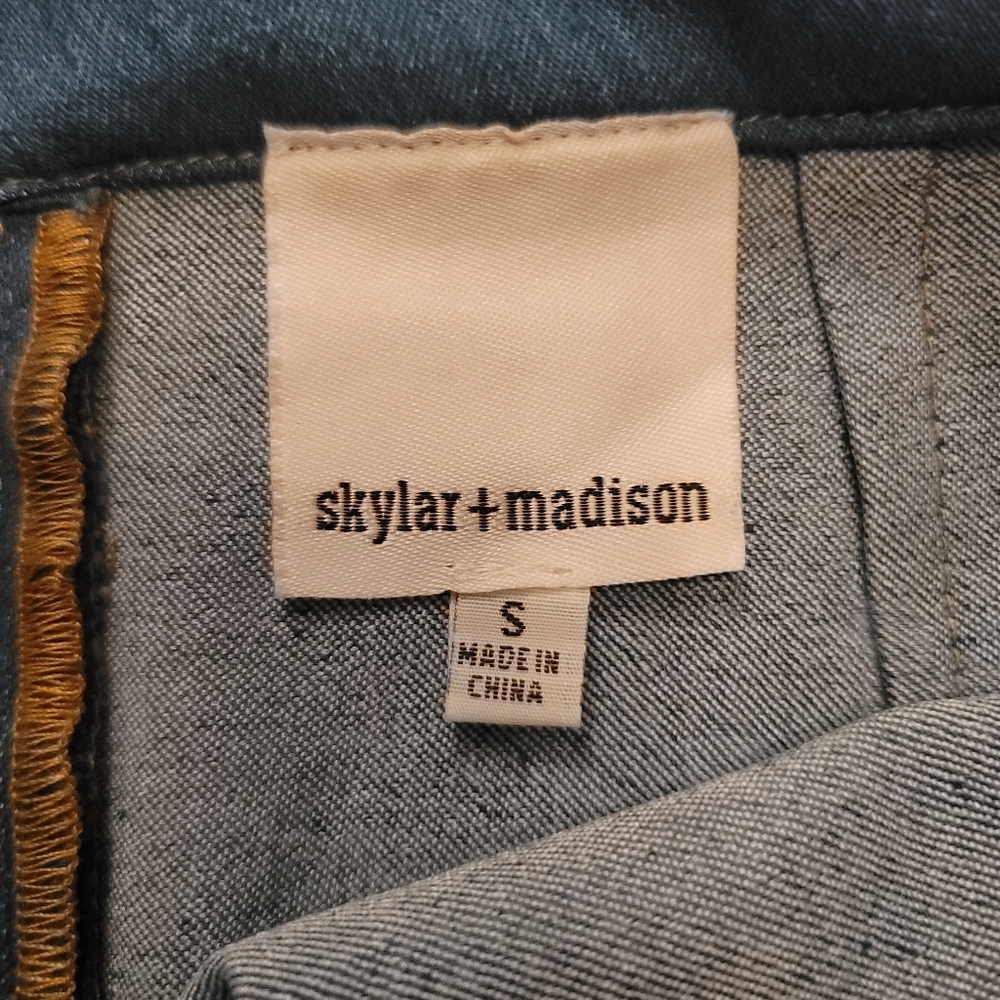 Skylar + Madison Y2K Mini Jean Skirt - Picture 3 of 7